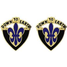 389th Engineer Battalion Unit Crest (Down to Earth)